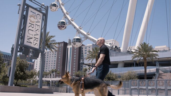 Chad E Foster at Caesars Forum Las Vegas, major conference venue appearance