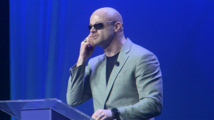 Chad E Foster professional headshot from Boston AONL conference